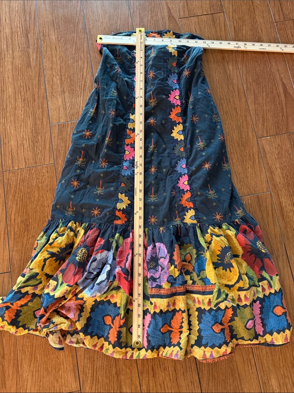 FARM Rio Embroidered Strapless Dress - Picture 3 of 6